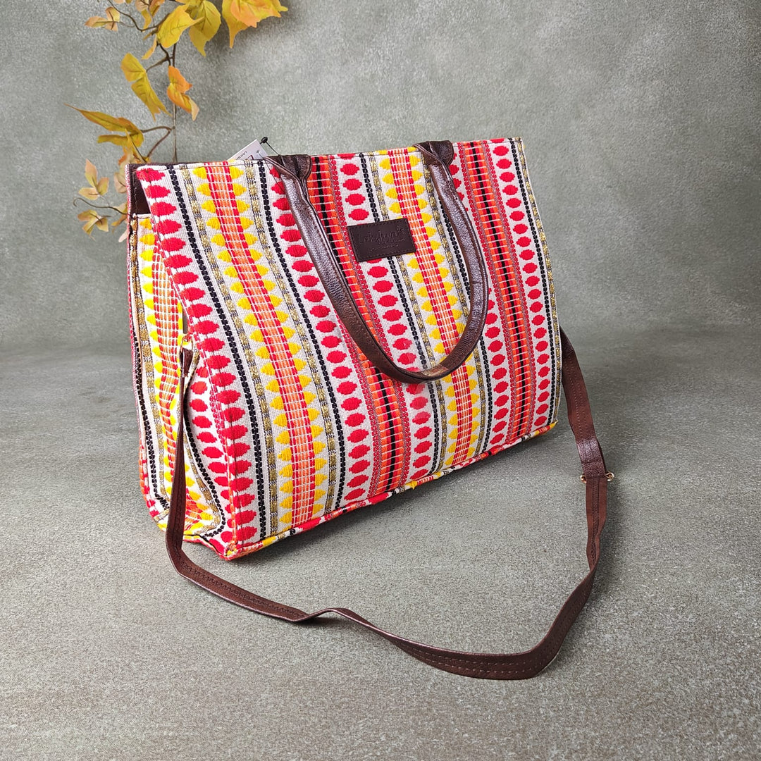 Chic Laptop Totes Multicolour Southwestern Prints Design