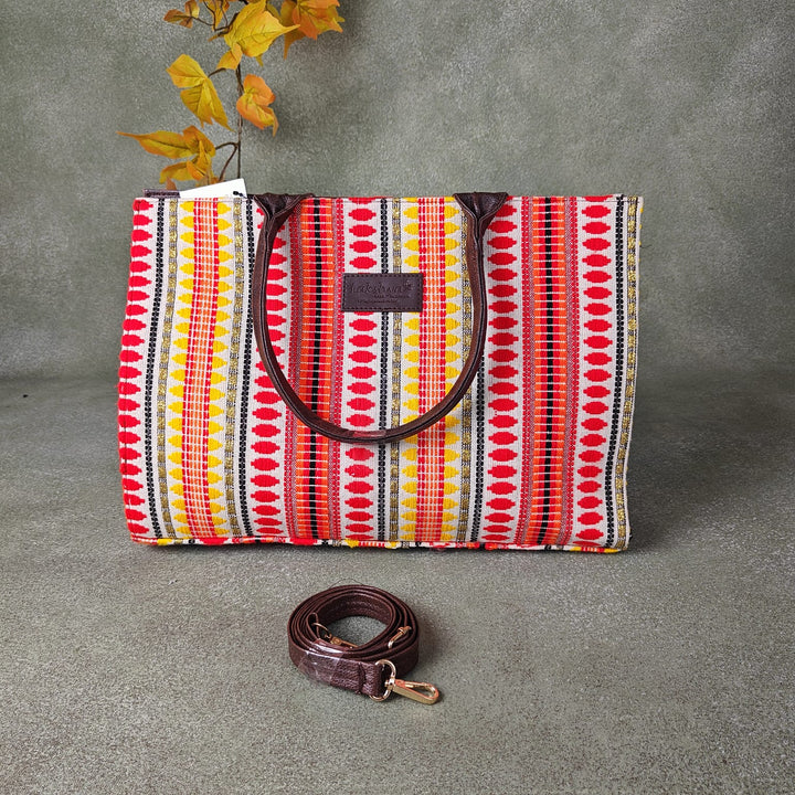 Chic Laptop Totes Multicolour Southwestern Prints Design