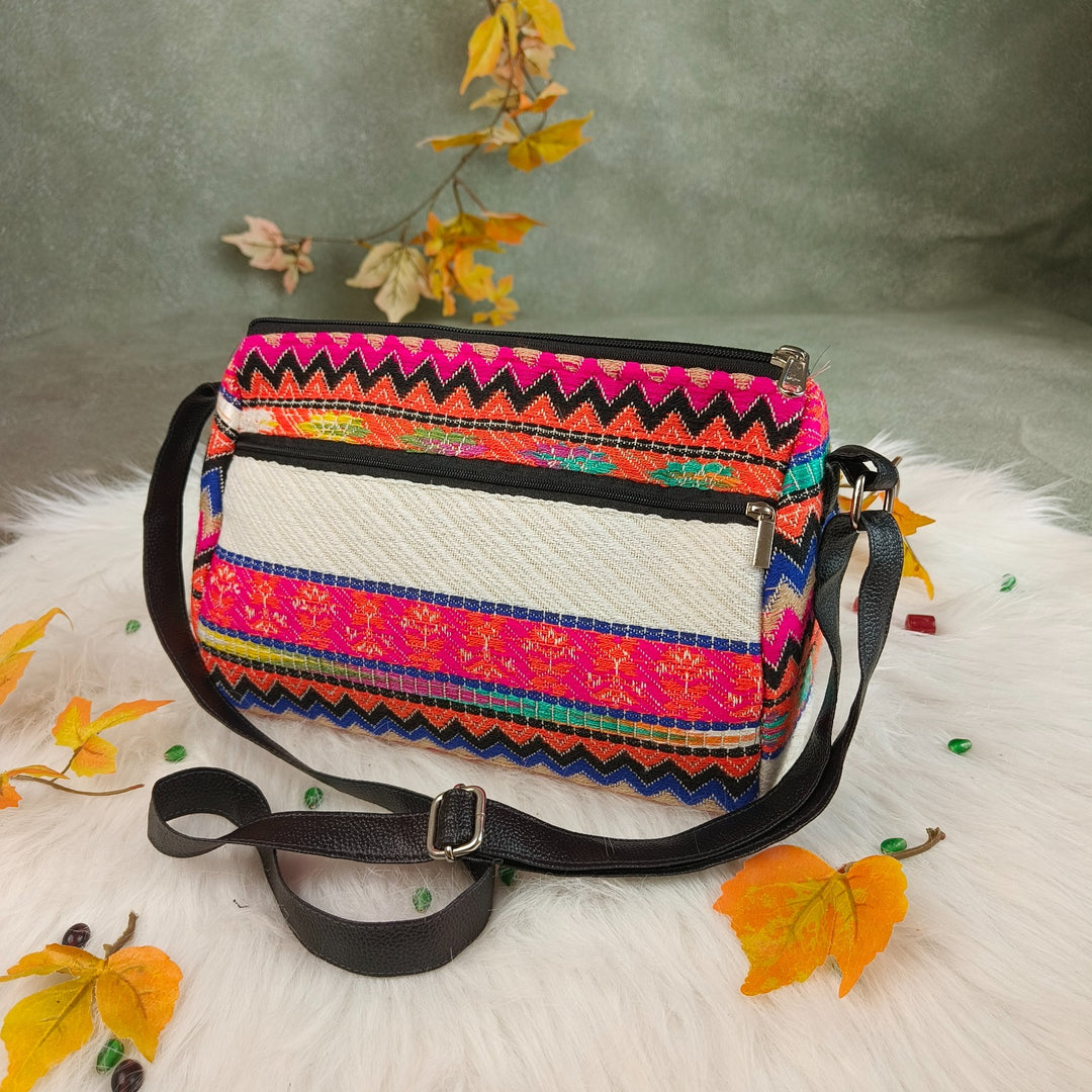 Lifestyle Sling Multicolor Turkish Kilm Graphic Prints Design