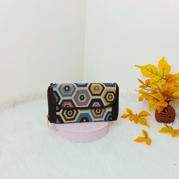 Handmade Wallets Dual Zip Suzani Prints