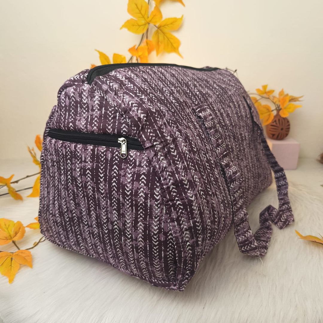 Weekender Travel Bag Grape Colour.