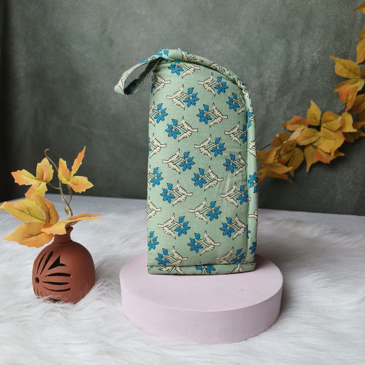 Phone Holder Green Florals and leaves