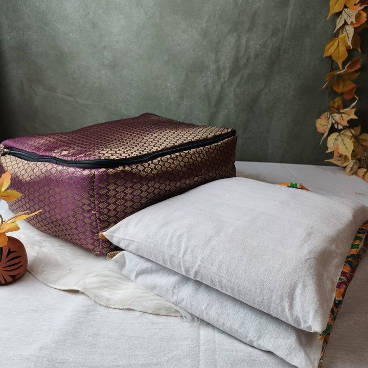 Saree Storage Bags Magenta weaves