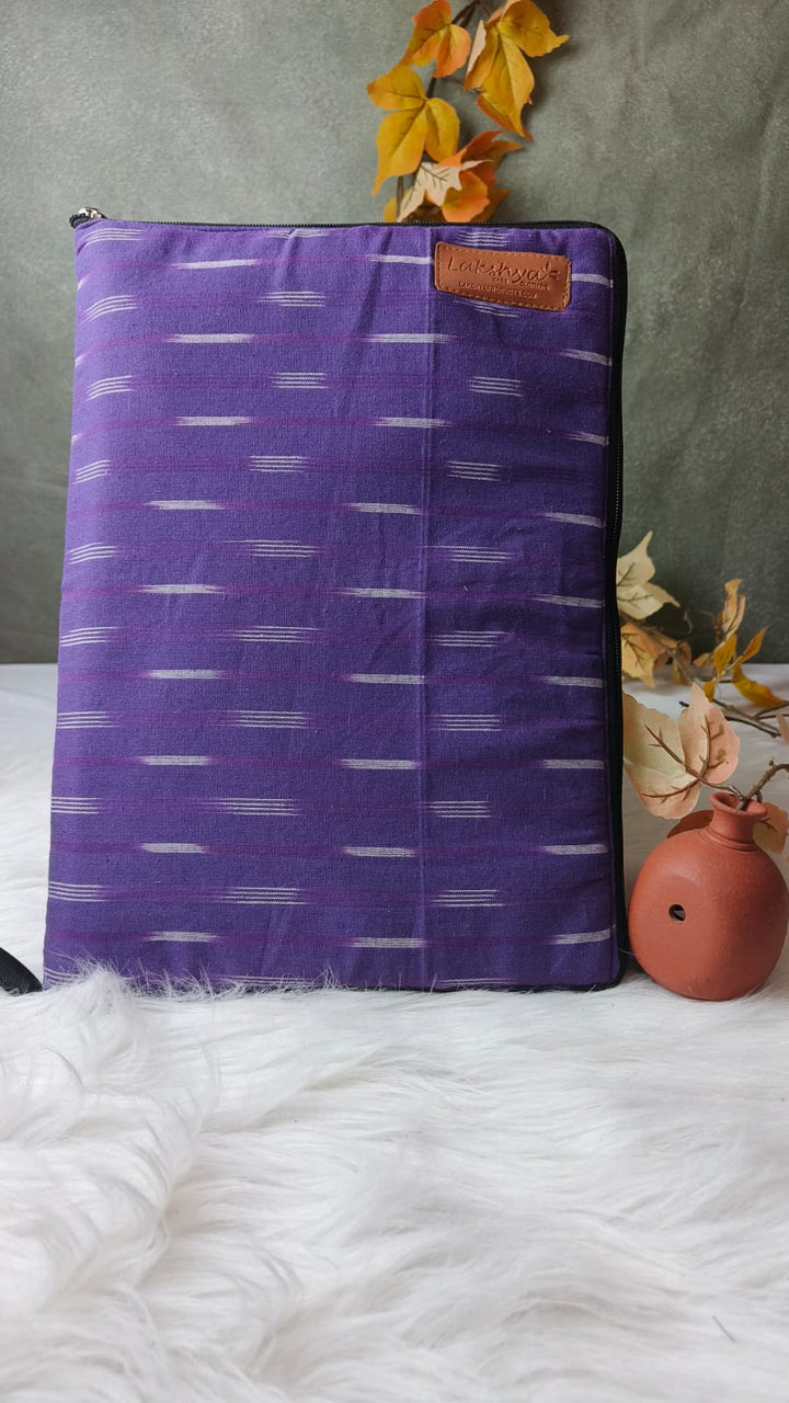 Lap and Doc Station Violet Ikat