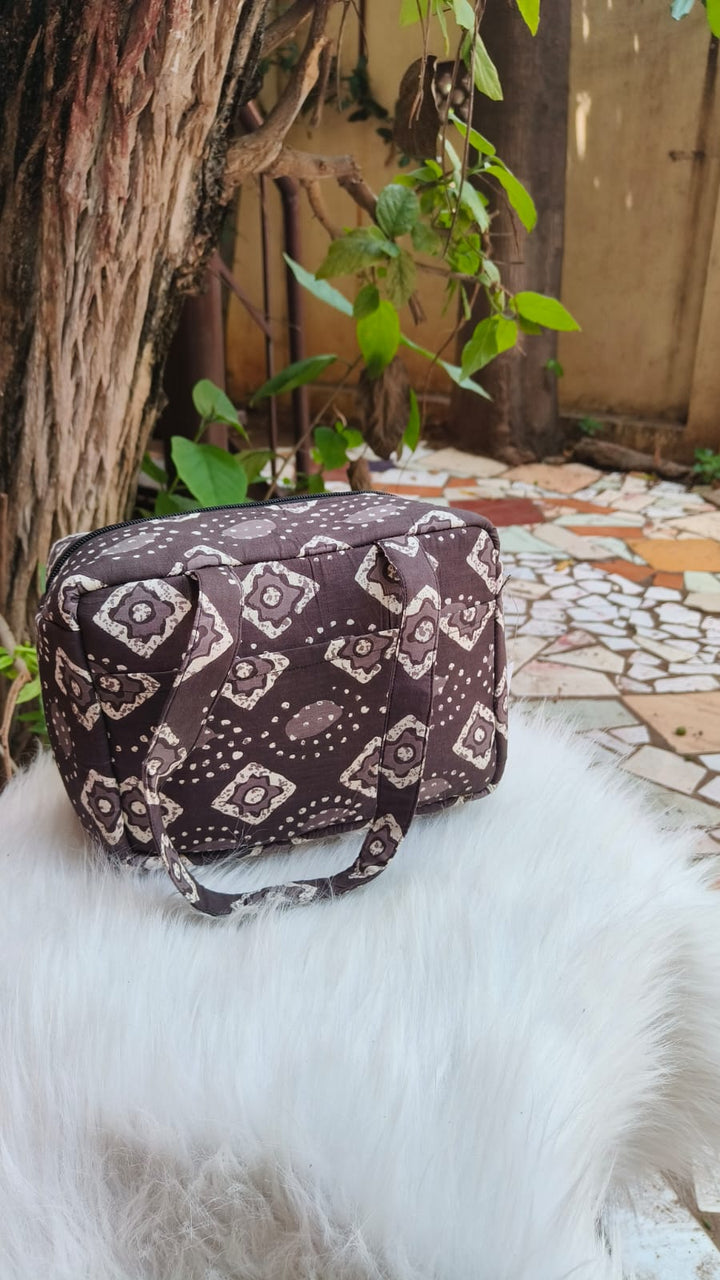 Water Proof Mini Lunch Bag Grey Batik