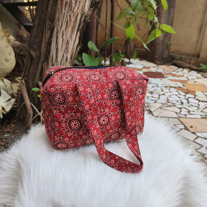 Water Proof Mini Lunch Bag Maroon Ajarkh