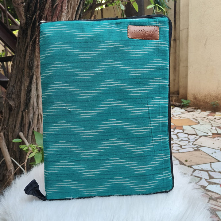 Lap and Doc Station Green Ikat