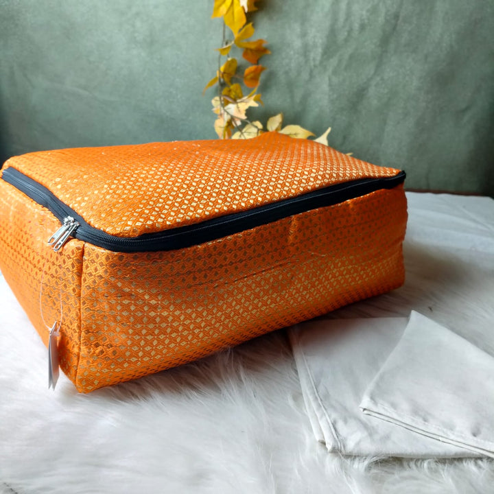 Saree Storage Bags Yellow Weaves
