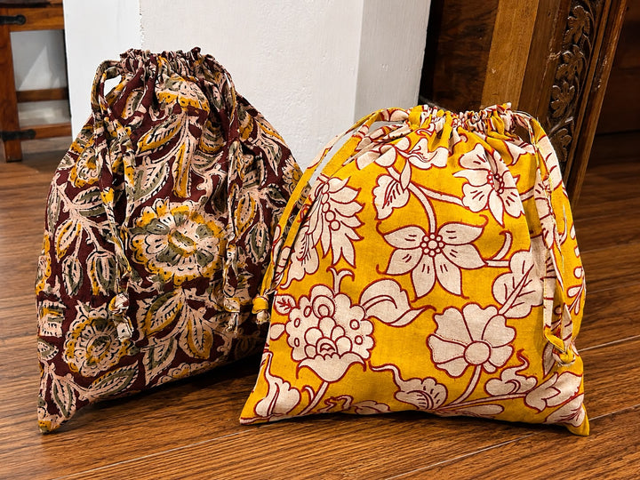 Kalamkari Potli - 10*10 inches