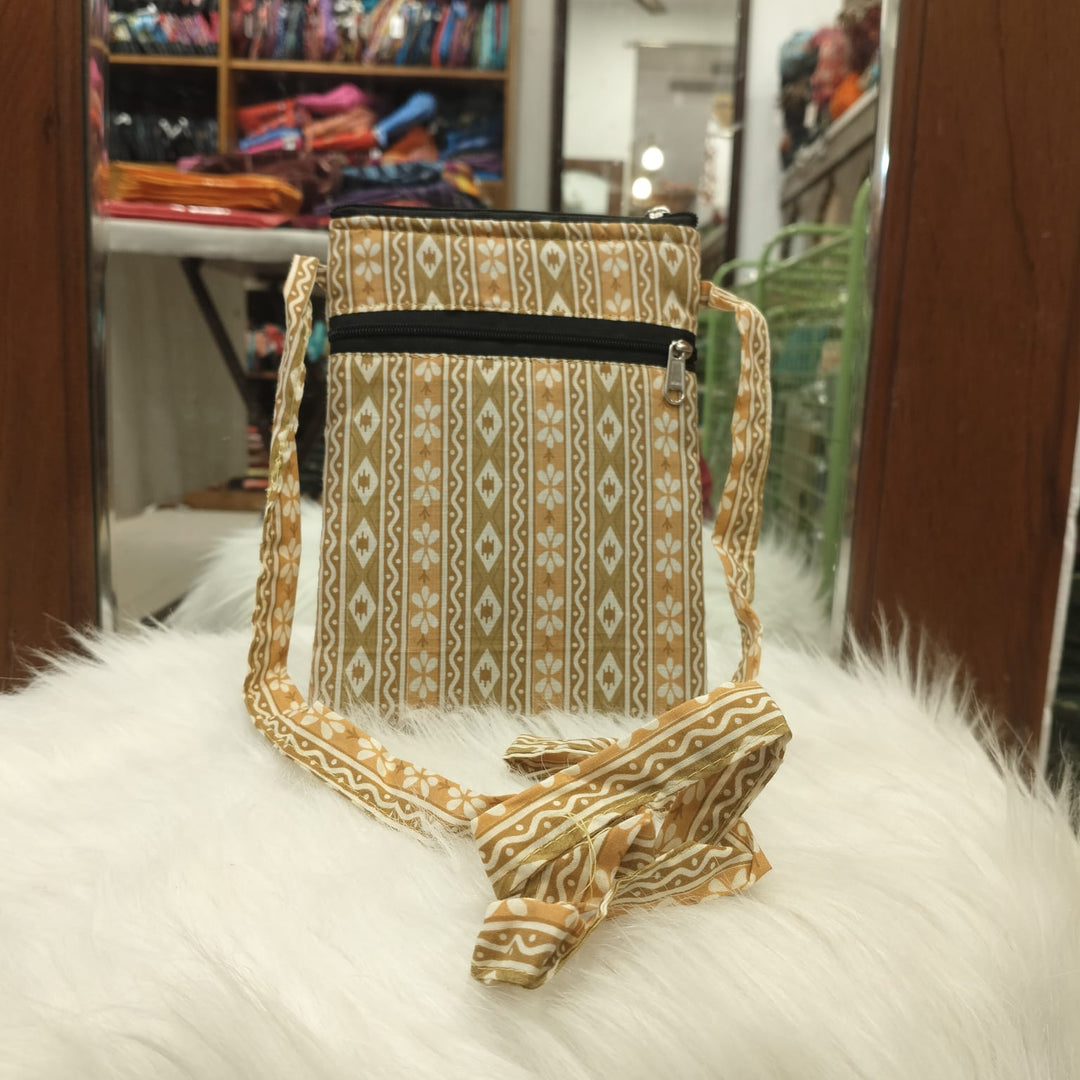 Daily Sling yellow With diamond Design