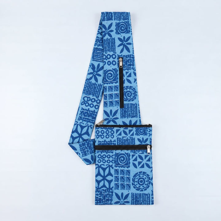 Pilgrim Bag -  indigo Self Print
