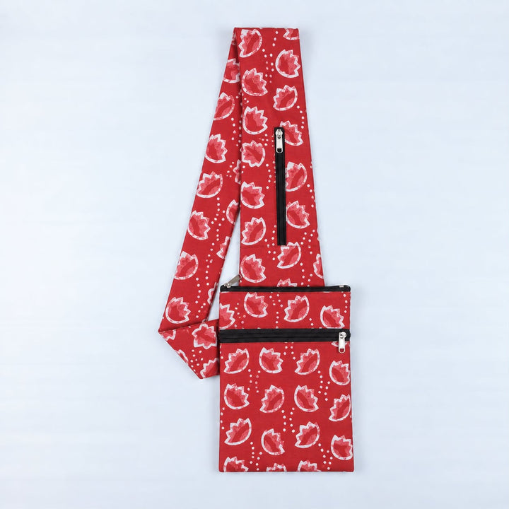 Pilgrim Bag -  Red Bud Print