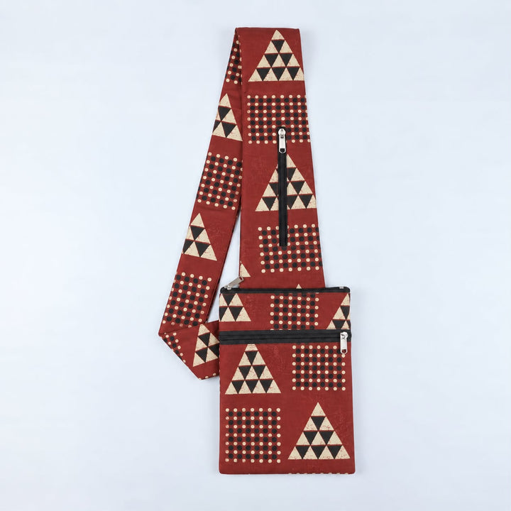 Pilgrim Bag -  Red Ajarkh