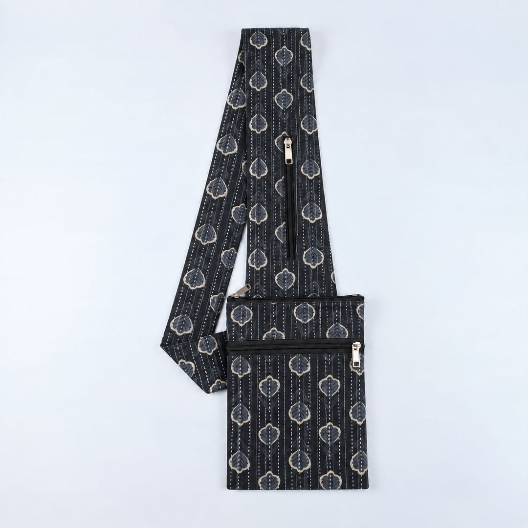 Pilgrim Bag -  Black Lines