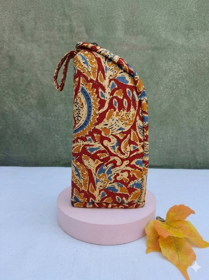 Phone Holder - Mustard Heritage Block